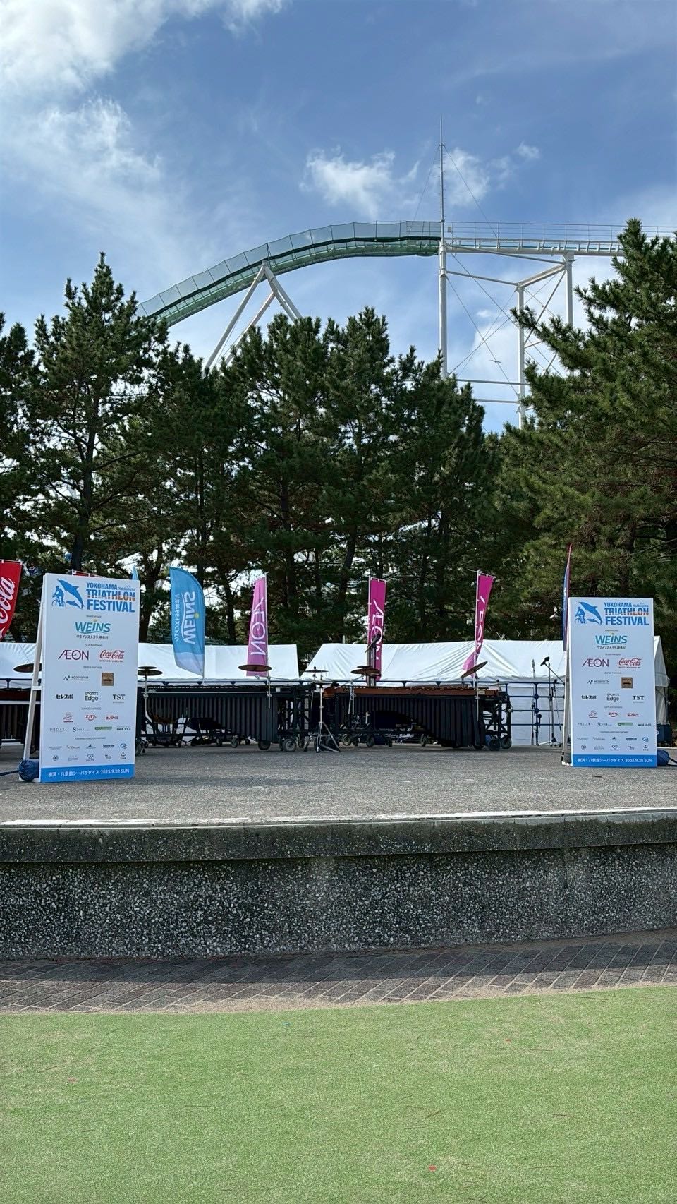 横浜八景島トライアスロンフェスティバル2025 スタッフTシャツ